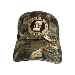 Vtg Omega Inc Camo Hat